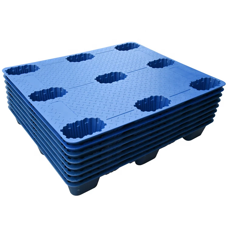 Blow-molded Nine-legged Plastic Pallet angle 3