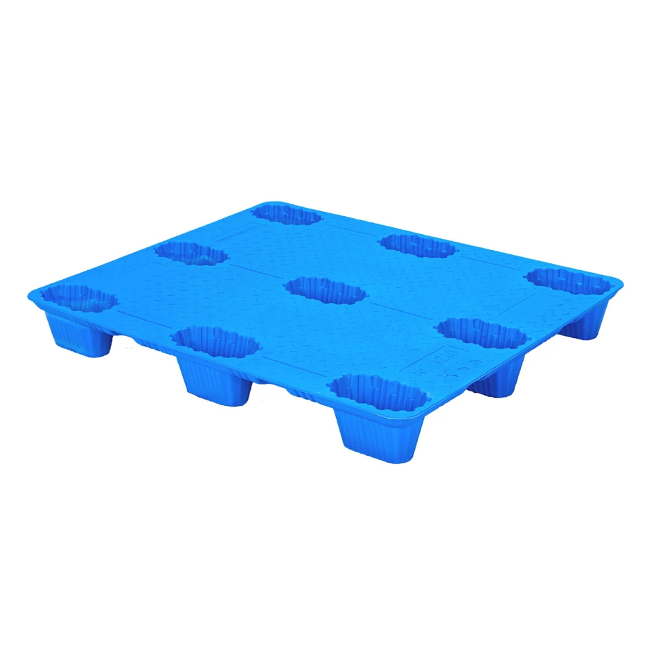 Blow-molded Nine-legged Plastic Pallet