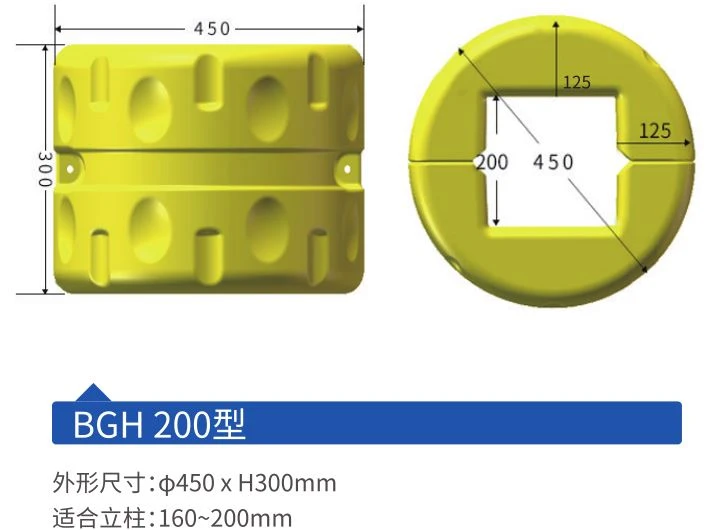 Column Guards angle 4