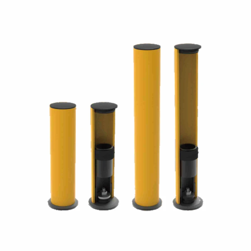 Customized Storage Safety Plastic Anti-collision Column Bollard angle 2