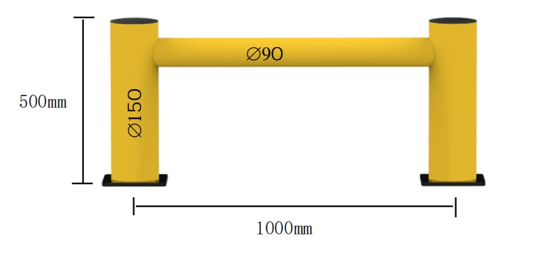 Flexible Anti-Collision Barrier For Factory angle 2