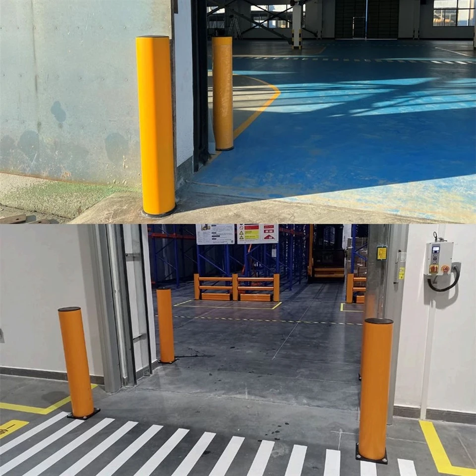 Flexible Anti-collision Bollards For Industrial Door Protection angle 2