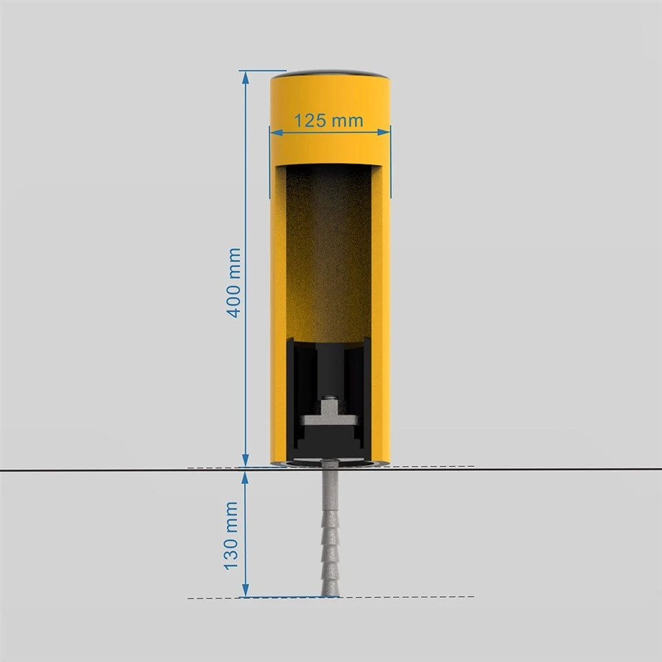 Flexible Anti-collision Bollards For Industrial Door Protection angle 3