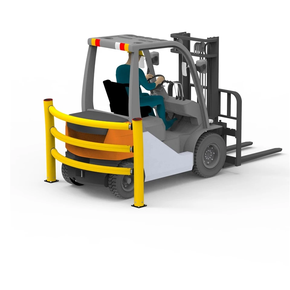 Flexible Anti-Collision Guardrails angle 3