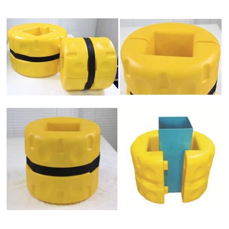 Flexible Plastic Column Protective Sheath angle 2