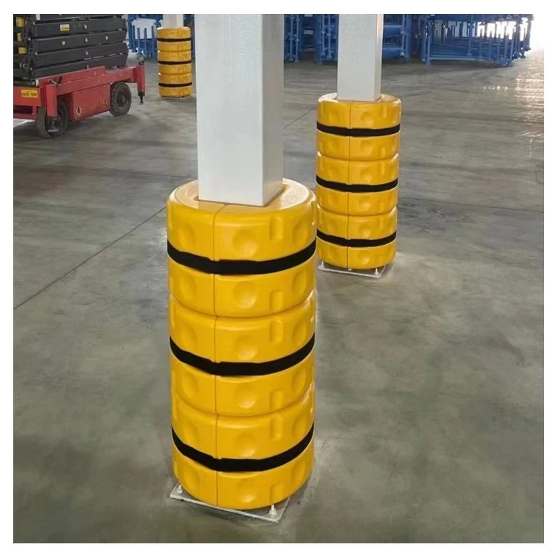 Flexible Plastic Column Protective Sheath angle 3