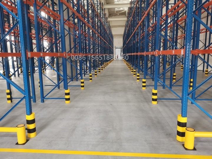 HDPE Shelf Guard Systems Plastic Racking Protector Shelf Uprights Protector