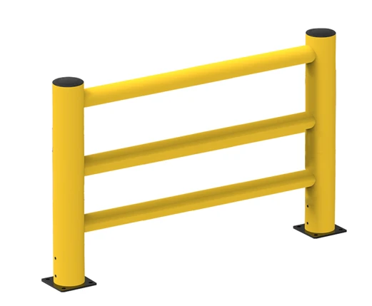 Heavy Duty Plastic Crash Barrier Flexible Warehouse Rack Protection Guard