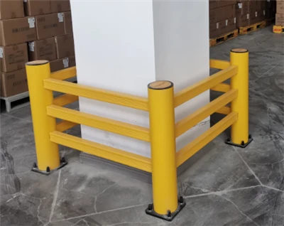 Industrial Column Protection Fences For Forklift Impact Protection angle 3