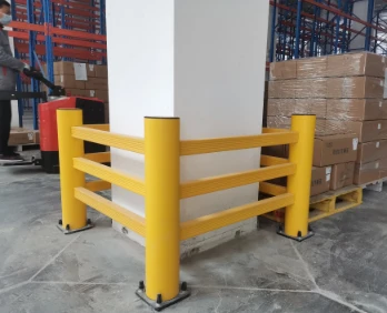 Industrial Column Protection Fences For Forklift Impact Protection angle 4