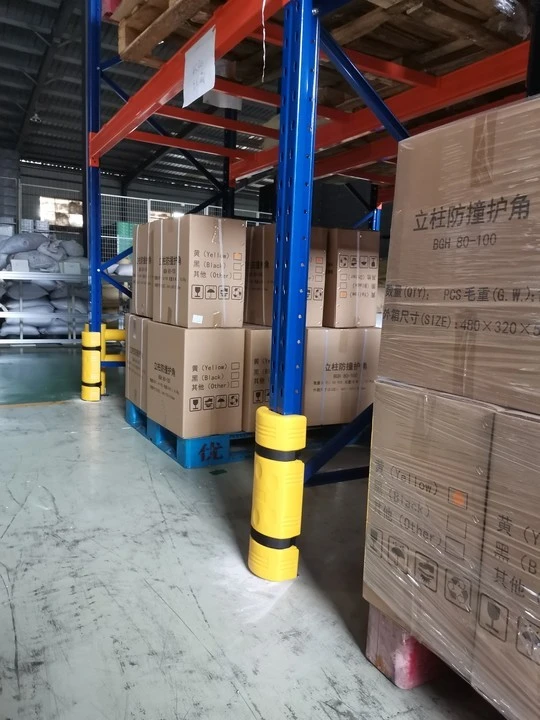Industrial Pallet Racking Plastic Upright Protectors angle 4