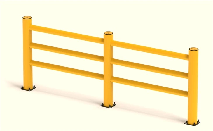 New Plastic Crash Barrier Protetcors angle 3