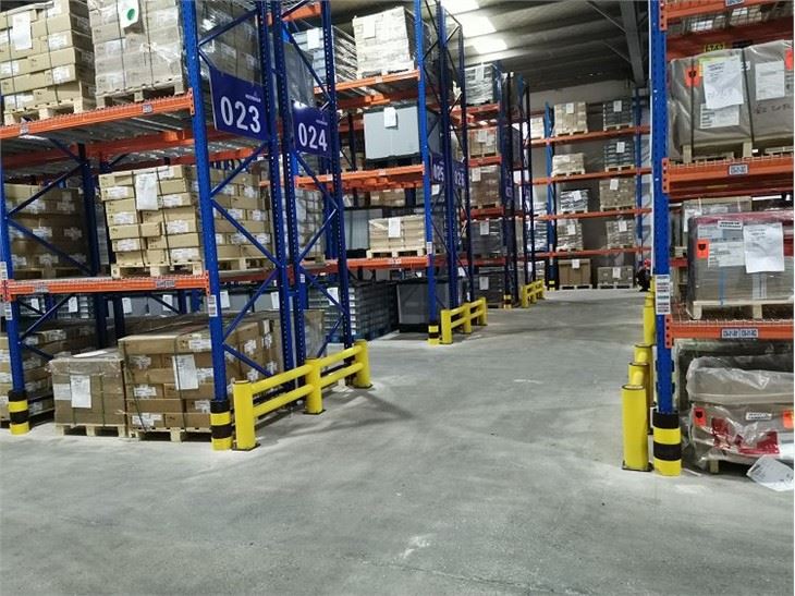 Pallet Rack Column Protectors angle 3