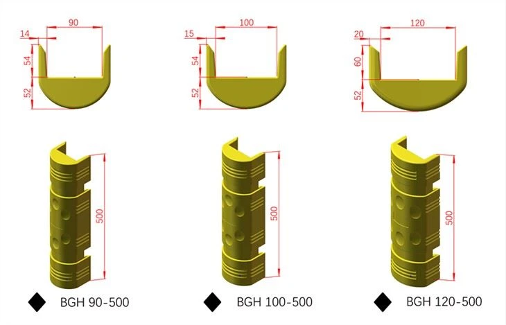 Pallet Rack Upright Guards angle 3