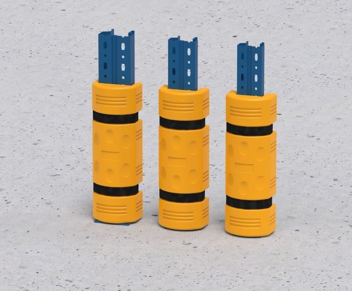 Pallet Racking Upright Protectors angle 3