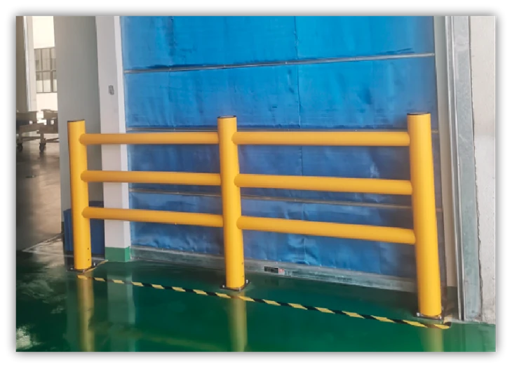 Pedestrian Barrier For Warehouse Plastic Safety Barriers