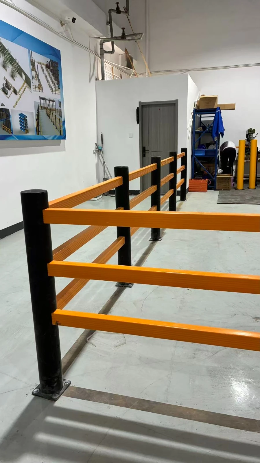 Plastic Barrier Fencing angle 3
