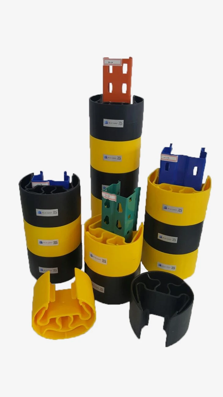 Plastic Bumps Post Protectors angle 2