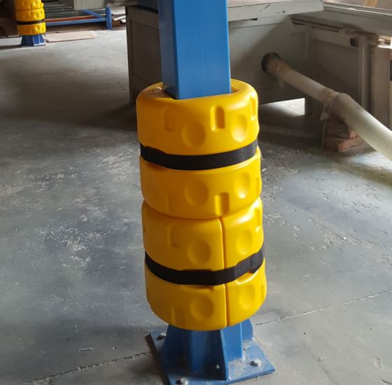 Plastic Column Protectors angle 3