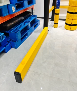 Plastic Ground Fence For Warehouse Safety, Forklift Impact Protection Barrier For Industrial Facilities angle 4