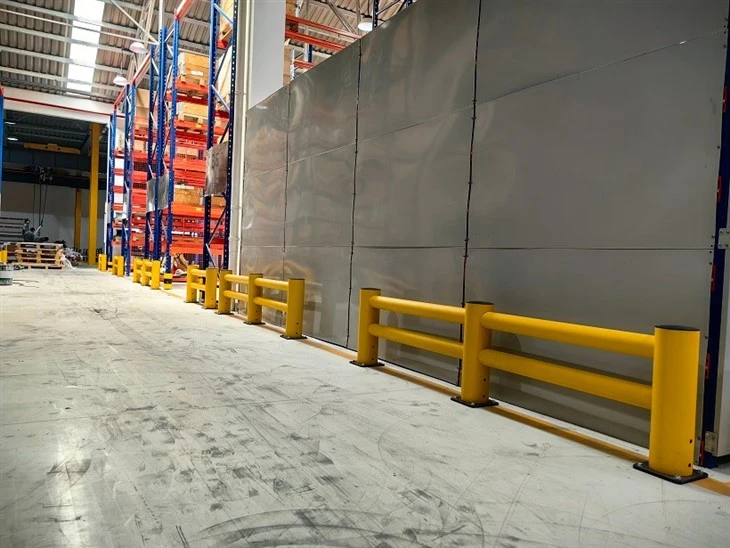 Plastic Safety Barriers angle 4