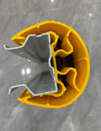 Segmented Upright Protector Warehouse Rack Column Guard Forklift Impact Protection For Rack Upright angle 4