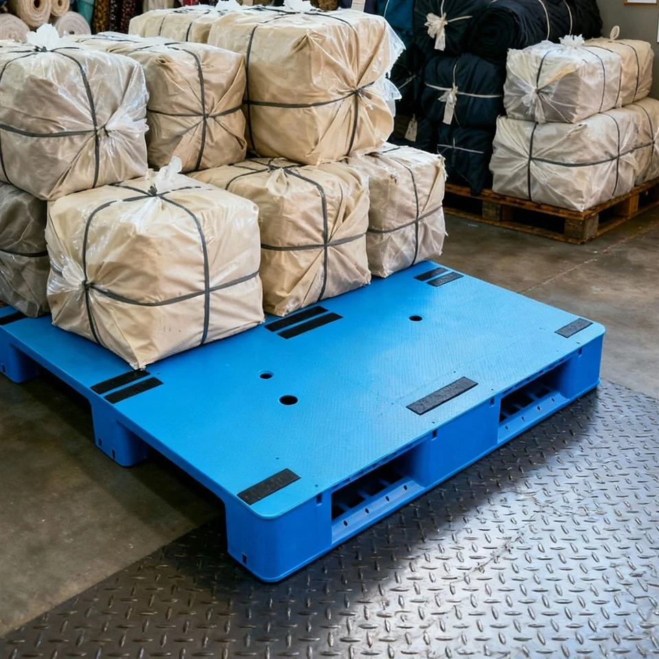 Storage And Logistics Transportation Flat Plastic Pallets