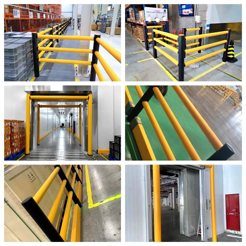Warehouse Safety Railing angle 4