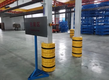 Warehouse Column Protector, Forklift Impact Protection Guard For Industrial Racking And Warehouse Safety angle 2
