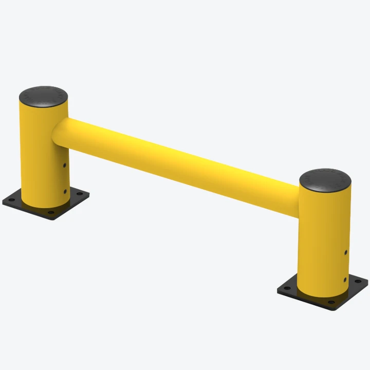 Warehouse Rack Anti-Collision Guardrails angle 2