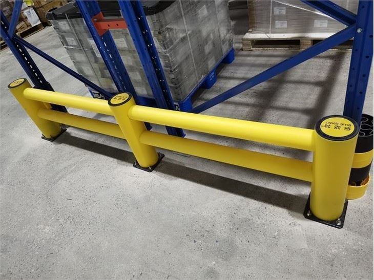 Warehouse Safety Guardrail angle 3